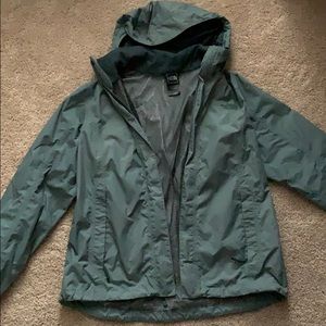 northface womens raincoat size medium